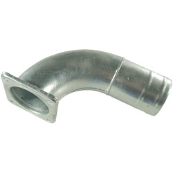 90° alkūnė + flanšas + žarnos galas 6" 6304090Z