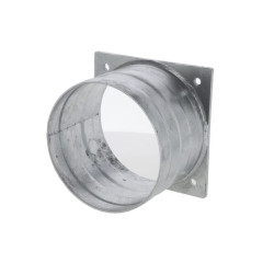 8 colių kvadratinis flanšas su žarnos antgaliu, 220 mm piltuvui 8304022