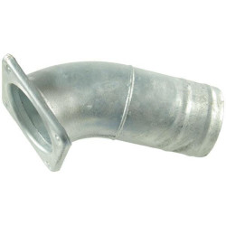 45° alkūnė + flanšas + žarnos galas 6" 6304045Z