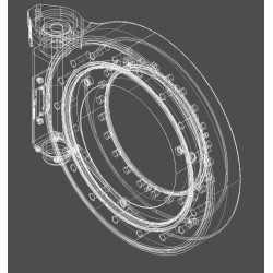 Hidraulinė šarnyrinė jungtis 264 mm SD10264SH