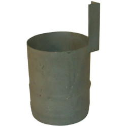 Siurbimo žarnos antgalis 8" cinkuotas 8630000Z