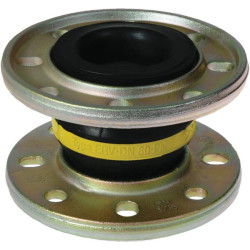 Vamzdžio jungtis, geltonas žiedas ERVG150