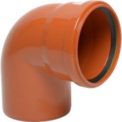 PVC alkūnė 110 mm x 87° 16151110087