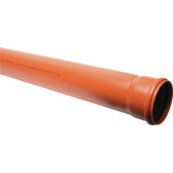 PVC vamzdis 125 mm x 5,0 m 16150125050