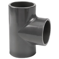 PVC T formos jungtis 3/4"x3/4"x3/4" PVC7TEE9034