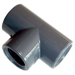 PVC T formos jungtis 3 x F 3/4" PP7025123