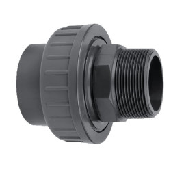 PVC jungtis 50 mm x 1 1/2 colio 370050