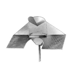 Deflektorius + apsauga nuo purslų 600 mm 6007285Z