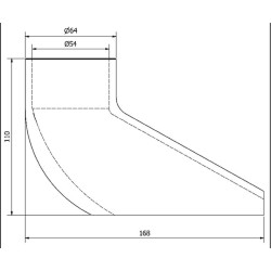 Guminis purškimo antgalis tinka Schouten MI022