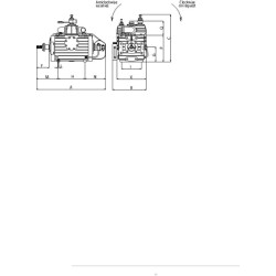 Vakuuminis siurblys, aušinamas vandeniu B.P. KTS1080CDFRLA