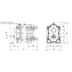 BR-EVO siurblys 94m³/h skriemulio pavara B.P. BREVO90P