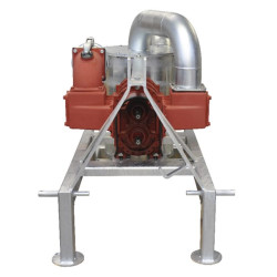 Akmenų gaudyklė ir BR160 ant rėmo 655BR160