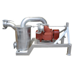 Akmenų gaudyklė ir BR160 ant rėmo 655BR160