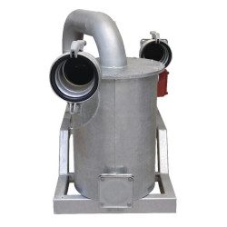 Akmenų gaudyklė ir BR200 ant rėmo 655BR200