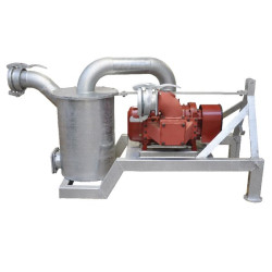 Akmenų gaudyklė ir BR200 ant rėmo 655BR200