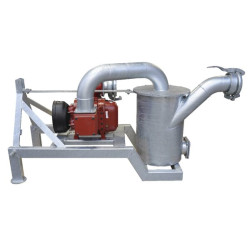 Akmenų gaudyklė ir BR120 ant rėmo 655BR120