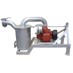 Akmenų gaudyklė ir BR120 ant rėmo 655BR120