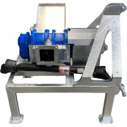 Rotacinis kumštelinis siurblys A116-300S ant rėmo su akmenų gaudykle PA11630030