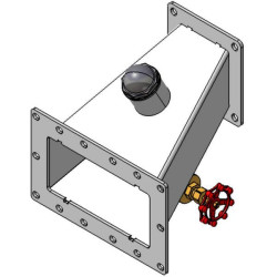 Siurblio prijungimo flanšas 240 įsiurbimo pusėje 51024010