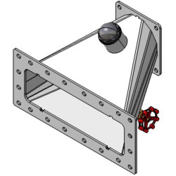 Siurblio prijungimo flanšas 420 įsiurbimo pusėje 52042010