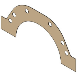 Tarpinės korpuso pusė apvalkalo 11601700