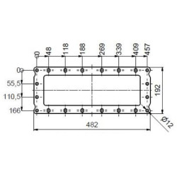 Rotacinis kumštelinis siurblys R136-420S + rėmas APK0000193