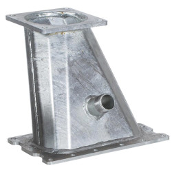 Siurblio prijungimo flanšas (1 vnt.) tinka R116-240 ir FX116-240 siurbliams CON0316