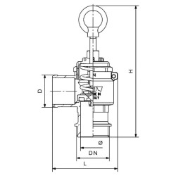Apsauginis vožtuvas 5377RIV2501120