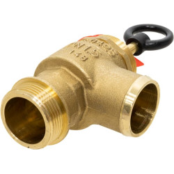 OPALE spyruoklinis apsauginis vožtuvas - 0,5 baro komplektas ir sandarus dydis 1 1/4" RIV089025005008