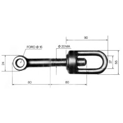 Kablys bako apžiūros dangčiui 0007600