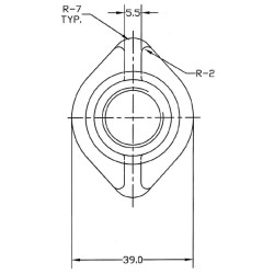 Akių veržlė M20 x 2,5 0007700