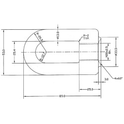 Akių veržlė M20 x 2,5 0007700