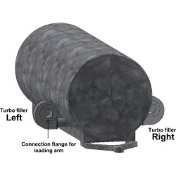 Turbokompresoriaus užpildymo įtaisas dešinėje ARZO075020000D