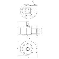 Turbokompresoriaus užpildymo įtaisas dešinėje ARZO075020000D