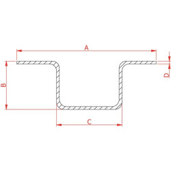 Bėgis 72x31x44 4,12 m 002180230N