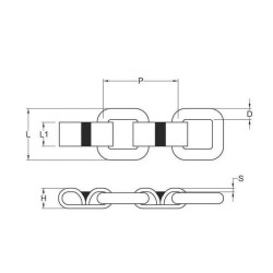 Jungiamoji jungtis 12x80 ir 12x100 9,0 t VE1280X