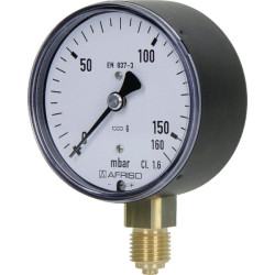 Spaudos matuoklis 62 mm 1/4" 160 mbar 200062013