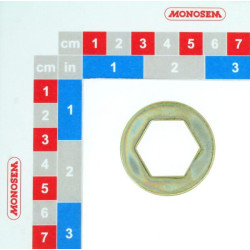 Šešiakampė poveržlė (23x41x1) 30629030