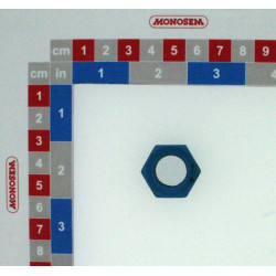 NX lygiagretainio šarnyrinė veržlė, mėlynai dažyta 41039130