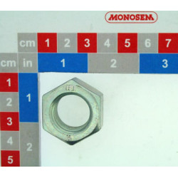 Šešiakampė veržlė DIN934 M20x2.50 cinkuota plienas 8 klasė 30600020