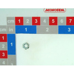 Šešiakampė veržlė DIN934 M5x0.80 nerūdijantis plienas A2 30600005