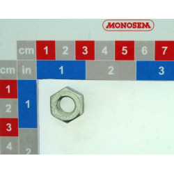 Šešiakampė veržlė DIN934 M10x1.50 cinkuota plieninė 30600010