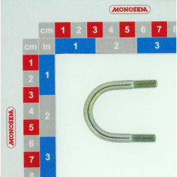 U formos tvirtinimo detalės laikiklis MECA V4 su atskirais ratukais 40090322