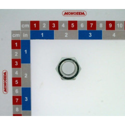 Šešiakampė fiksavimo veržlė M16x2.00 DIN985, cinkuota plienė 10603016R