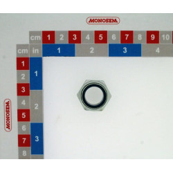 Šešiakampė fiksavimo veržlė M16x2.00 DIN985, cinkuota plienė 10603016R