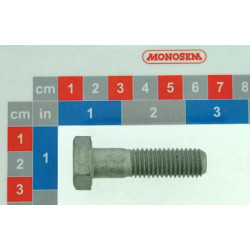 Šešiakampis varžtas DIN931 M12x45 cinkuotas plienas 30517050