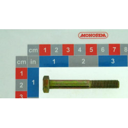 Šešiakampis varžtas DIN931 M8x60 cinkuotas plienas 30511063