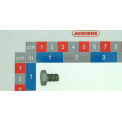 Šešiakampis varžtas DIN933 M8x12 cinkuotas plienas 30501051