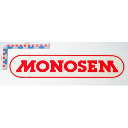 Lipdukas: „monosem“ (raudonas) trąšų bunkeris / (didelis modelis) 10226002