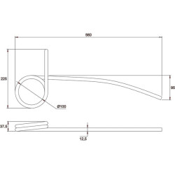 Dengiamasis dantis 12 mm 14807